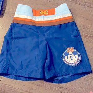 Disney Mickey Mouse swim trunks